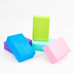 2Pcs EVA Foam Yoga Block 120g Pilates Brick Gym Yoga Column Back Exercise Body Building Fitness Sport Equipment for Home