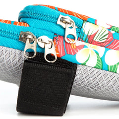 New Trail Running Sport Arm Bags Breathable Printed Flowers Dual Pocket Men Woman Phone Bag For Gym Fitness Accessories