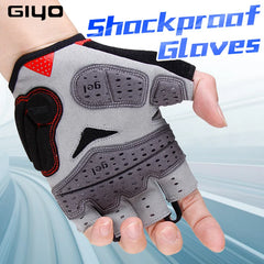 Summer MTB Mountain Bicycle Bike Gloves for Men/women Antil-skip Cycling Gloves Gel Half Finger Shockproof Sport Gym Gloves