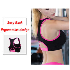 High Stretch Breathable Padded Sport Bra for Running, Yoga and Gym