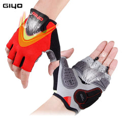 Summer MTB Mountain Bicycle Bike Gloves for Men/women Antil-skip Cycling Gloves Gel Half Finger Shockproof Sport Gym Gloves