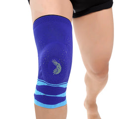 Knee Support Brace Compression Sleeves Protector Elastic Kneepad Silicon Padded Bracket Basketball Running Fitness knee pads XXL