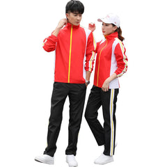 Windproof Sportswear Men Sport Set Team Tracksuit Polyester Game Sportsuit Breathable Gym Training Lovers Jogger Sets