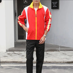 Windproof Sportswear Men Sport Set Team Tracksuit Polyester Game Sportsuit Breathable Gym Training Lovers Jogger Sets