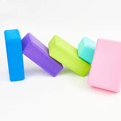 2Pcs EVA Foam Yoga Block 120g Pilates Brick Gym Yoga Column Back Exercise Body Building Fitness Sport Equipment for Home