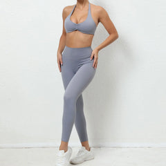 Sexy Women Yoga Clothes Two-pieces Yoga Set