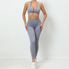 Sexy Women Yoga Clothes Two-pieces Yoga Set